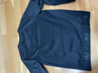 Sudadera Nike Air Max Negra Mujer
