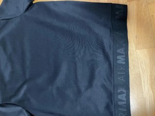 Sudadera Nike Air Max Negra Mujer