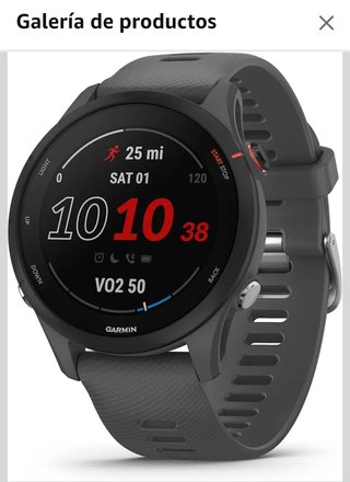 Garmin Forerunner 255 Negro Nuevo