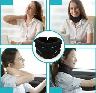 Almohada cuello espuma suave ajustable