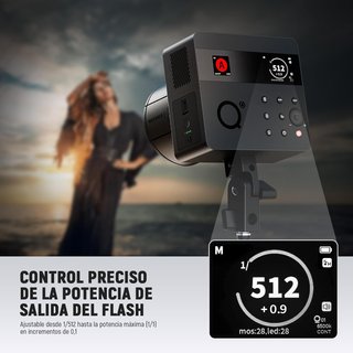 Flash Estudio Neewer Q6 600Ws NUEVO