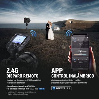 Flash Estudio Neewer Q6 600Ws NUEVO