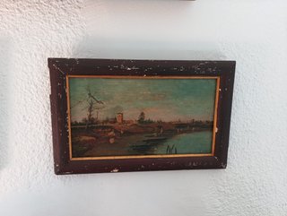 Cuadro familiar antiguo