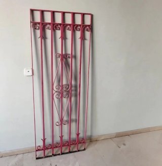 Reja Hierro Forjado Decorativa,(medidas 159x61x2)