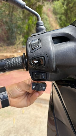 Honda SH125i Scooter Negra