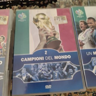 4 DVD Italia Mondiali Germania 2006