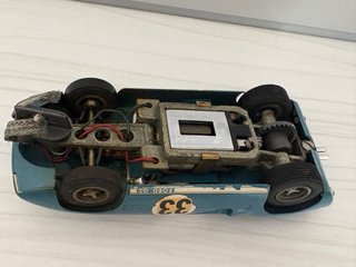 Scalextric Ford GT 40 Azul antiguo