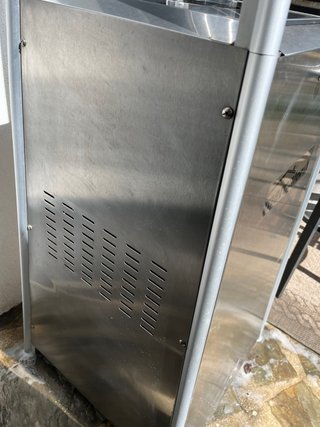 Estufa Piramidal Exterior Plata