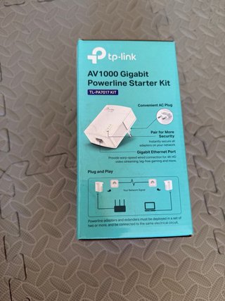 TP-Link AV1000 Gigabit Powerline Starter Kit