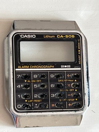 Caja Casio CA-505 Calculadora Vintage