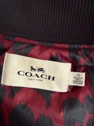 Abrigo desmontable y convertible Parka Coach Negro