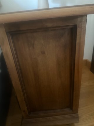 Mesitas de noche de madera (2 unidades)