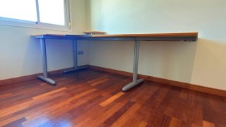 Escritorio modular esquinero regulable