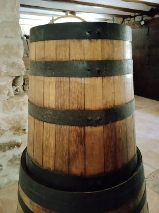 Barrica de vino de madera