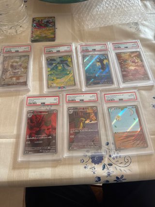 Lote Cartas Pokémon PSA 10/9
