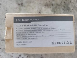 Transmisor bluetooth coche. Manos libres