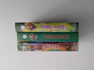 Lote 3 Películas Disney VHS (Español)