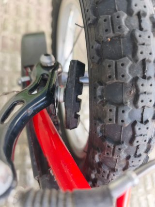 Bicicleta Monty 12 Roja