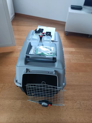 Transportín perro nuevo sin usar