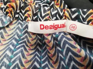 Vestido Desigual Boho Talla Única