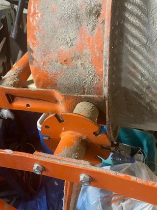 Hormigonera Eléctrica Naranja