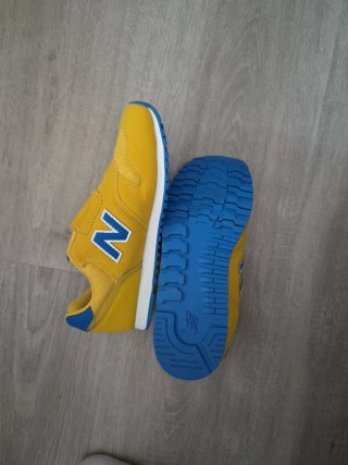 Zapatillas New Balance niño amarillas