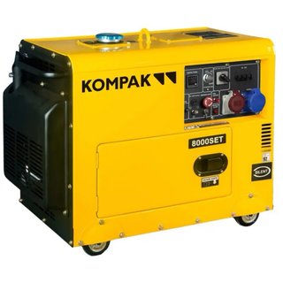 GENERADOR KOMPAK DIÉSEL INSONORIZADO KP8000SE-T
