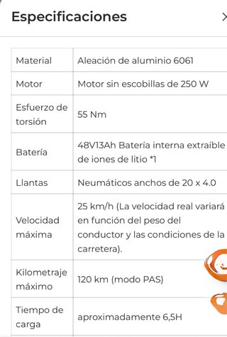 Bicicleta Eléctrica ENGWE ENGINE X