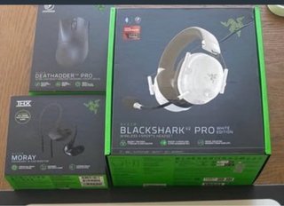 Razer DeathAdder V2 Pro, Moray, Blackshark V2 Pro