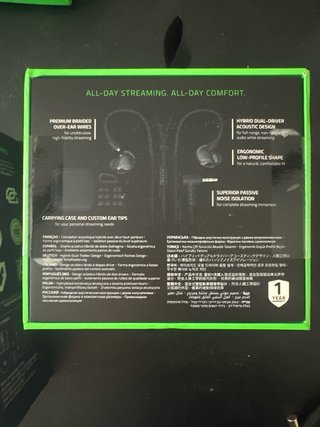 Razer DeathAdder V3 Pro, and in ears Razer Moray