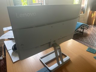 Pantalla Lenovo gris