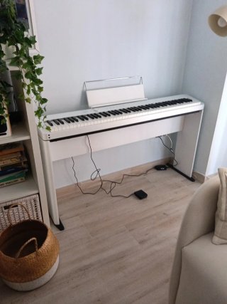 Casio Privia PX-S1100 Piano Blanco con soporte