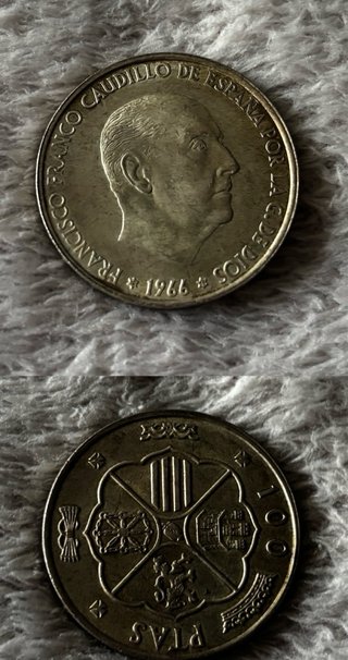 Moneda Francisco Franco 1966
