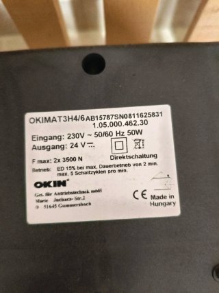 Cama Articulada Eléctrica HUKLA Kronos 90x190