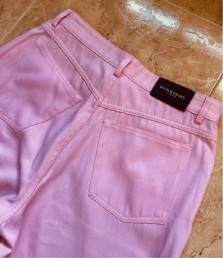 Vaqueros Burberry Rosa
