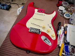 Cuerpo STRATOCASTER Dakota Red