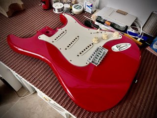 Cuerpo STRATOCASTER Dakota Red