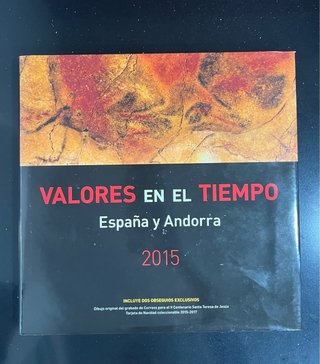 Libro Valores en el Tiempo España y Andorra 2015