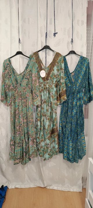 Vestido blanco de fiesta con brillos