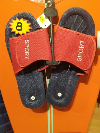 Chancletas Tira Velcro SPORT tallas