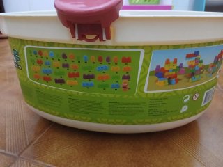 Caixa de brinquedos Lego