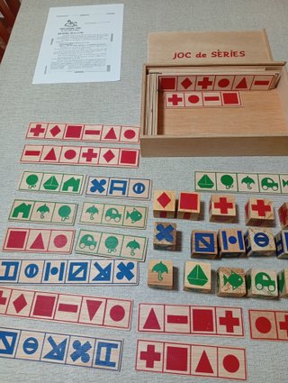 JUEGO DE SERIES DE MADERA NIÑOS 4 A 6 AÑOS