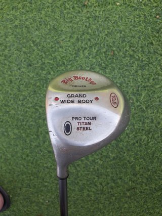 Pack de dos palos de golf para zurdos