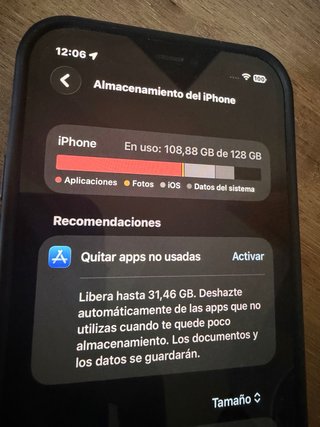 iPhone 12 Pro 92% Batería Space Gray