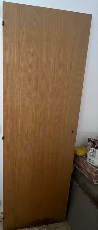 Puerta maciza cerezo 70x200 cm