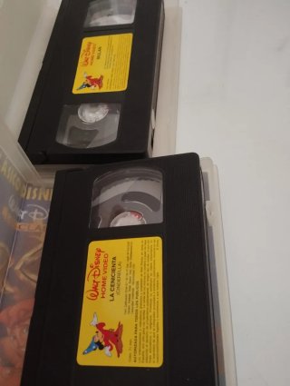 Lote 4 Películas VHS Disney (Español)