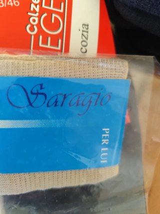 9 paia calzini uomo corte e lunghe beige/nero
