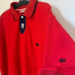 Nike Polo Vintage 90s Rojo