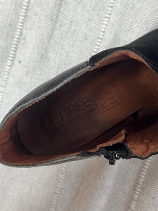 Botas tacón piel negras