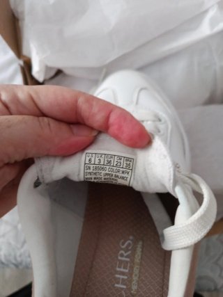 Deportivas Skechers Blancas y Rosas
